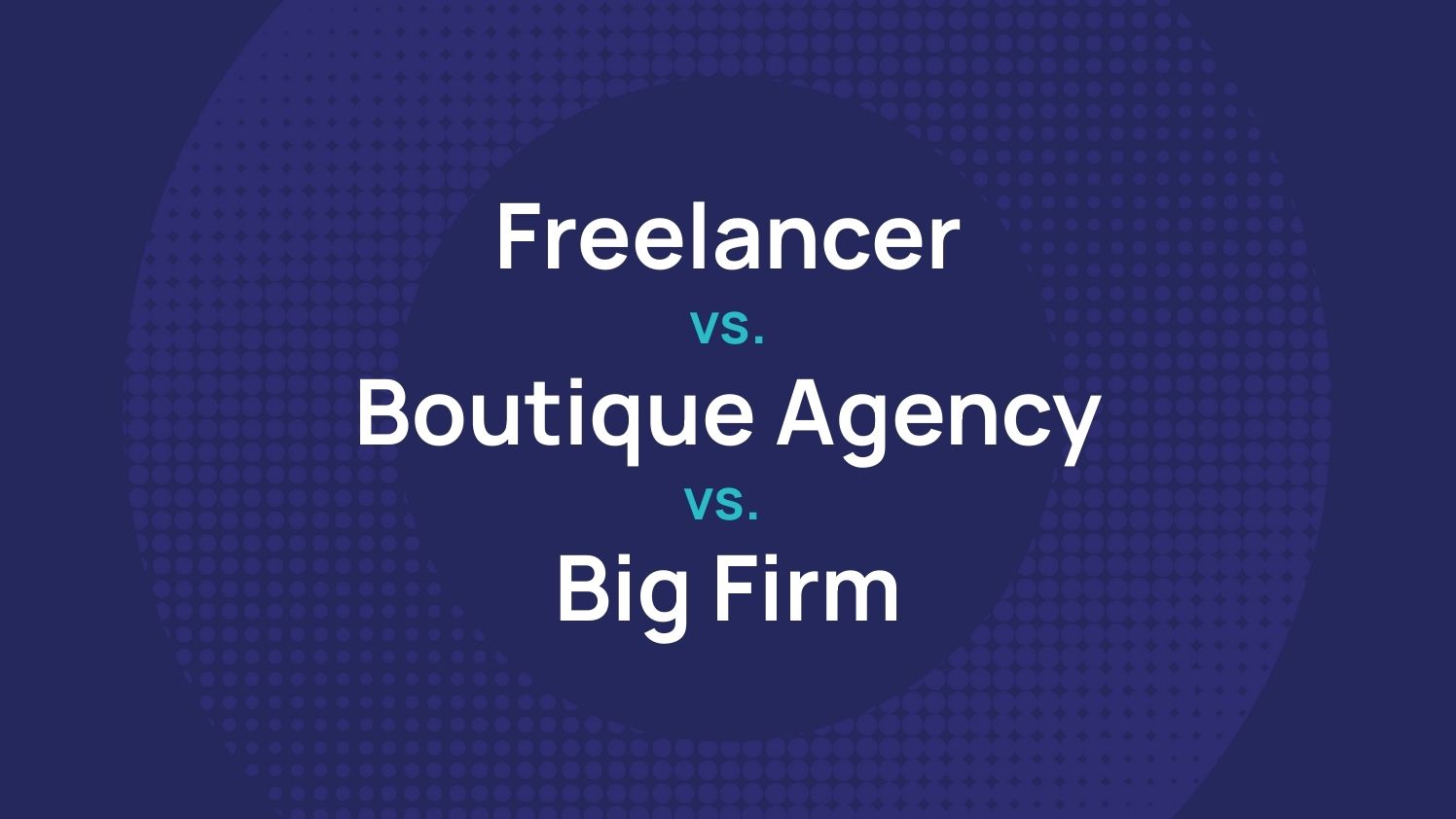 Freelancer vs. Marketing Agency vs Big Firm The Honest Truth About Which One Actually Grows Your Business (And Which One Just Costs You Money).